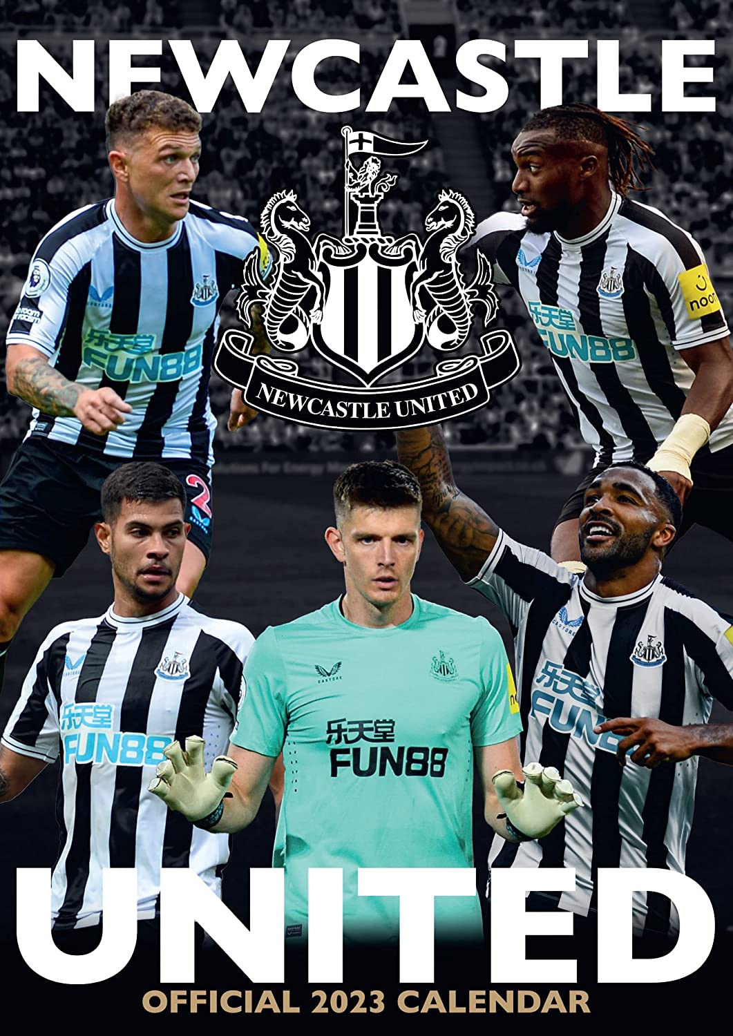 Newcastle United 2023 Official Wall Calendar