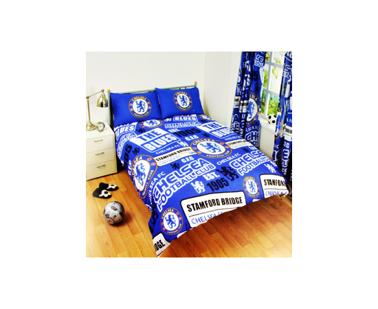 Chelsea fc double duvet clearance cover